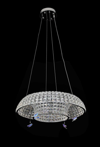 Люстра подвесная Alfa Light F4024-15 600mm CH LED Люстра подвесная Alfa Light F4024-15 600mm CH LED