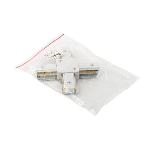 TR1104-WH Соединитель для шинопровода X-образный, белый фото 3 TR1104-WH Соединитель для шинопровода X-образный, белый фото 3