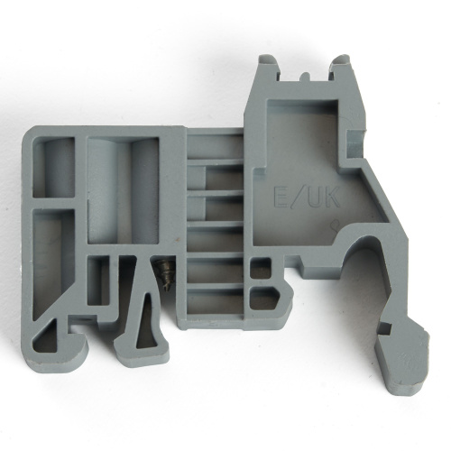 LD559 Концевой стопор (ограничитель) на DIN рейку для ЗНИ, серый STEKKER фото 3