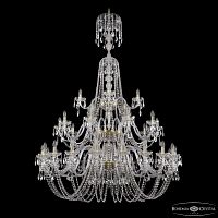 Люстра хрустальная 1402/20+10+5/530/XL-206/3d G
