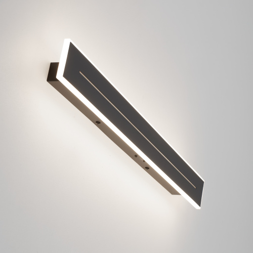 Citilux Тринити CL238661 Настенный светодиодный светильник Чёрный фото 2 Citilux Тринити CL238661 Настенный светодиодный светильник Чёрный фото 2