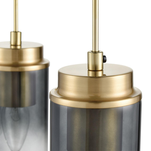 8101/3A COMFI LN26 407 черный/бронза металл/стекло Подвес Е14 3*40W 220V ISHA 8101/3A COMFI LN26 407 черный/бронза металл/стекло Подвес Е14 3*40W 220V ISHA