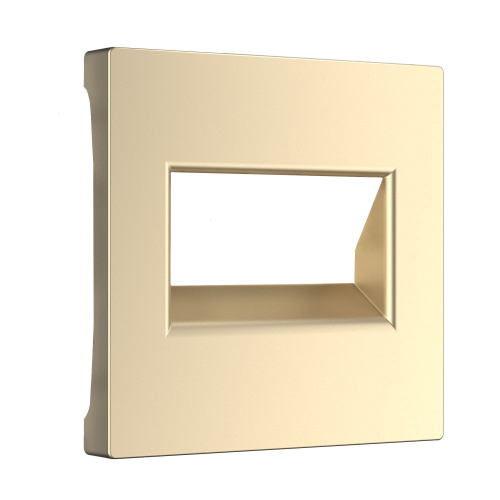 Накладка для двойной розетки Еthernet RJ-45 (шампань) W1191111 Накладка для двойной розетки Еthernet RJ-45 (шампань) W1191111