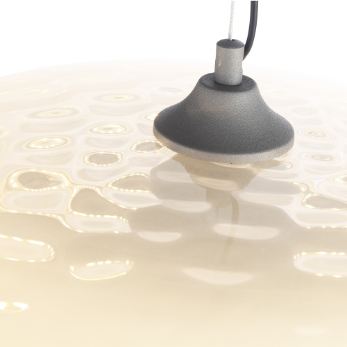 SL6014.503.01 Светильник подвесной ST-Luce Серый/Молочный LED 1*42W 3000K RIPPLE фото 3