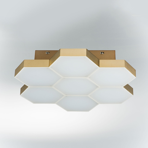 750071 Люстра потол FAVO LED-35W 1680LM ЗОЛОТО 3000K фото 4 750071 Люстра потол FAVO LED-35W 1680LM ЗОЛОТО 3000K фото 4