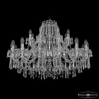 Люстра хрустальная 1403/16+8/360 Ni Bohemia Ivele Crystal (Богемия Ивеле Кристалл)