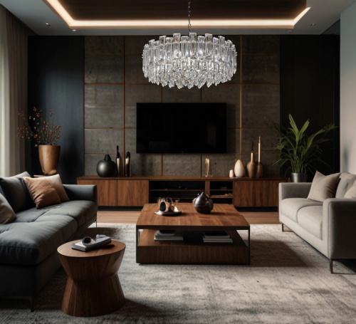 Люстра подвесная Сonstancia Chrome FL1064-14P фото 5 Люстра подвесная Сonstancia Chrome FL1064-14P фото 5