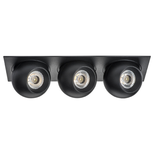 i537747474 Светильник INTERO LED 9W*3 850LM*3 24G ЧЕРНЫЙ 4000K (217537+217074+217074+217074) i537747474 Светильник INTERO LED 9W*3 850LM*3 24G ЧЕРНЫЙ 4000K (217537+217074+217074+217074)