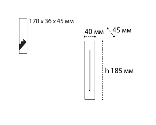 IT06-6040 white 3000K подсветка встраиваемая фото 3