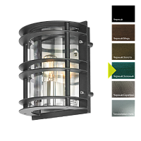 Настенный фонарь Norlys, STOCKHOLM BG (Черный/Зеленый)