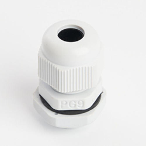 Сальник PG9 диаметр проводника 4-8 мм STEKKER, IP54, серый (без мембраны)