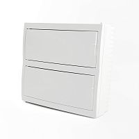 Бокс настенный STEKKER EBX50-3/24-20 24 модуля, белый, пластик, серия ArcaClass