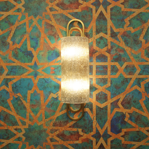 Бра Cloyd TABLION W2 / выс. 47 см - латунь (арт.20168) фото 4 Бра Cloyd TABLION W2 / выс. 47 см - латунь (арт.20168) фото 4