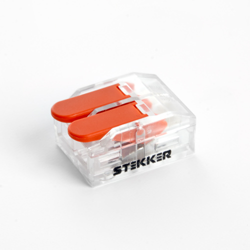 Универсальная компактная клемма 2-проводная STEKKER, LD221-612 фото 3