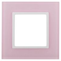 Рамка 1-постовая ЭРА Elegance 14-5101-30 Б0034484