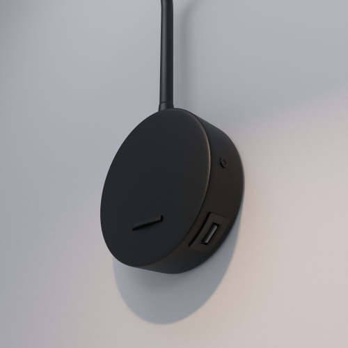 Светильник настенный светодиодный Stem 40120/LED черный фото 2