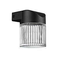 359291 STREET NT24 720 черный Светильник ландшафтный настенный IP65 LED 7W 4000K 175-265V ESTIMA