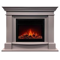 Электрокамин RealFlame Ontario 26/33 BG мокко c очагом Moonblaze DeLux BL