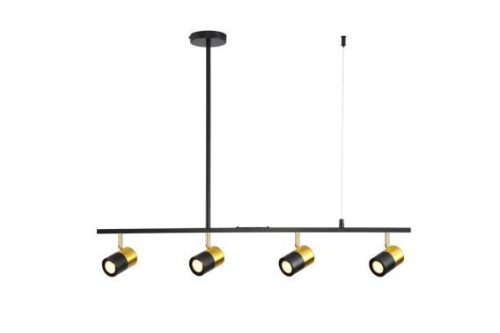 Люстра подвесная Alfa Light F3524-20 Gold+Black GU10*4