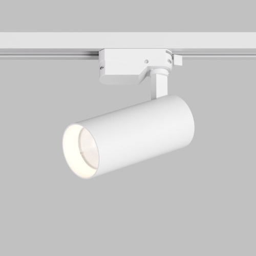 DK6451-WH Трековый светильник SOLID KOPER, 135мм, d60, 220V, LED 3000K, 15W, IP20, белый, алюминий фото 2