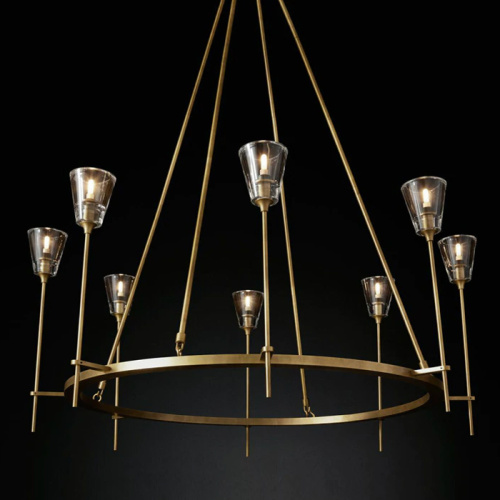 Люстра Torche De Verre 8 gold фото 5