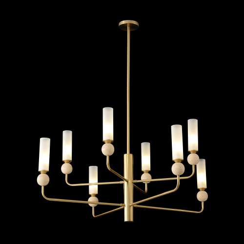 Crystal Lux Люстра Crystal Lux SIMPLY SP8 BRASS фото 8 Crystal Lux Люстра Crystal Lux SIMPLY SP8 BRASS фото 8