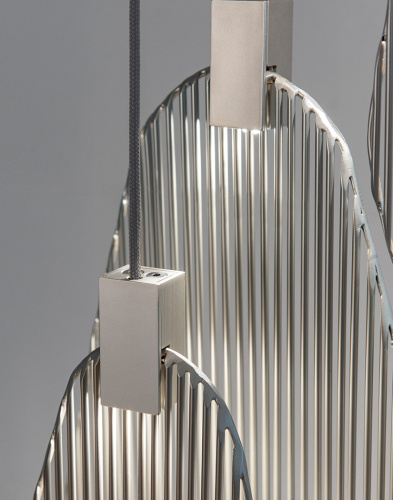 Подвесной светильник 5046P/M satin nickel фото 4