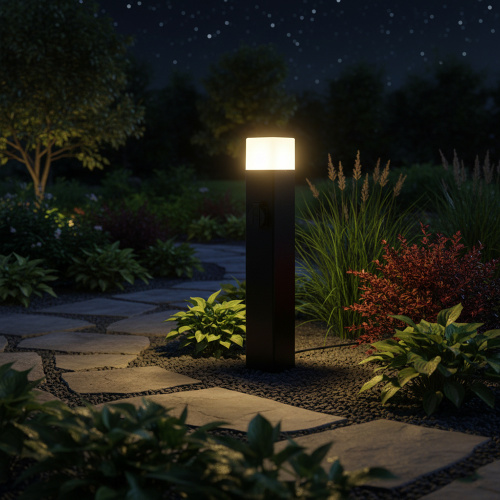 Светильник садово-парковый Feron DH0205, столб,  E27 230V, черный фото 10