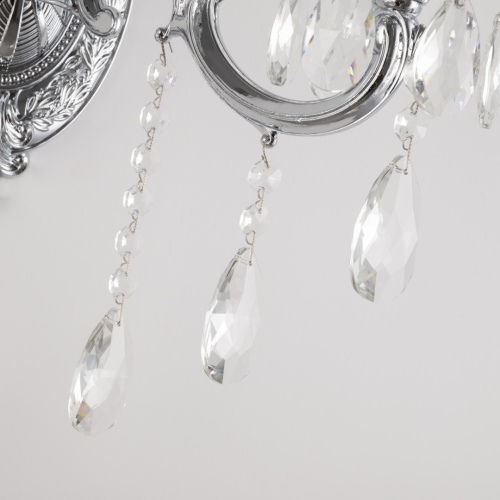 Бра с хрустальными подвесками AL7801B10/2/175 B Ni Bohemia Ivele Crystal (Богемия Ивеле Кристалл) фото 2