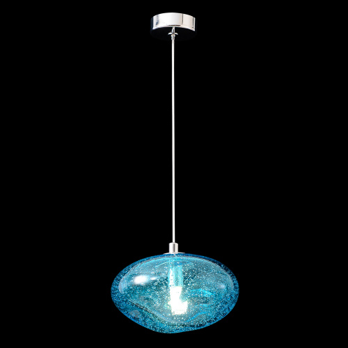 Crystal Lux Светильник подвесной Crystal Lux FORMLESS SP1 BLUE