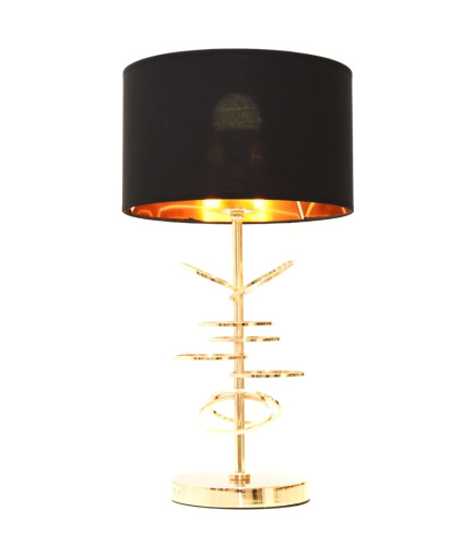 Настольная лампа Lumina Deco Milari LDT 5530 F.GD+BK фото 2