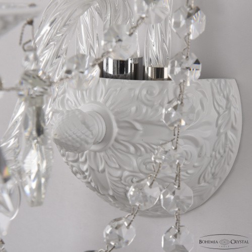 Бра с хрустальными подвесками AL16311B/1/141 WM Bohemia Ivele Crystal (Богемия Ивеле Кристалл) фото 5 Бра с хрустальными подвесками AL16311B/1/141 WM Bohemia Ivele Crystal (Богемия Ивеле Кристалл) фото 5