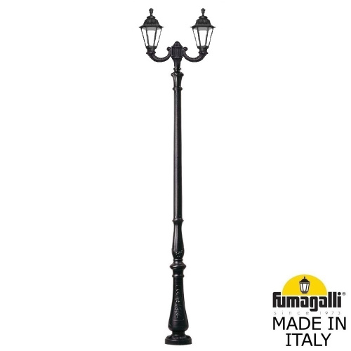 Fumagalli Парковый фонарь FUMAGALLI TABOR OFIR/RUT 2L E26.205.R20.AXE27 Fumagalli Парковый фонарь FUMAGALLI TABOR OFIR/RUT 2L E26.205.R20.AXE27