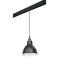 PRO765017 Светильник д/1-фазн трека LOFT 1х40W E14 ЧЕРНЫЙ (765017+595007)