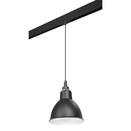 PRO765017 Светильник д/1-фазн трека LOFT 1х40W E14 ЧЕРНЫЙ (765017+595007)