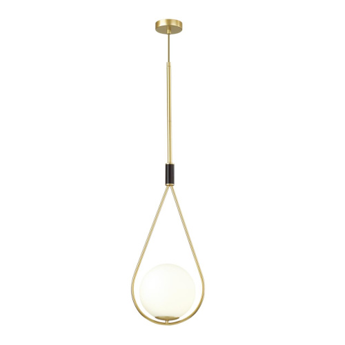 4810/1A PENDANT ODL21 415 золтой/черный/белый Подвес E14 1*40W FLARI