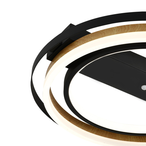 Потолочный светильник Escada 10247/2 LED*60W Black/Wood фото 3 Потолочный светильник Escada 10247/2 LED*60W Black/Wood фото 3