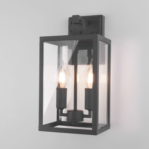 Уличный настенный светильник Candle D 35150/D темно-серый Уличный настенный светильник Candle D 35150/D темно-серый