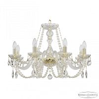 Люстра хрустальная 101/8/240 G Bohemia Ivele Crystal (Богемия Ивеле Кристалл)