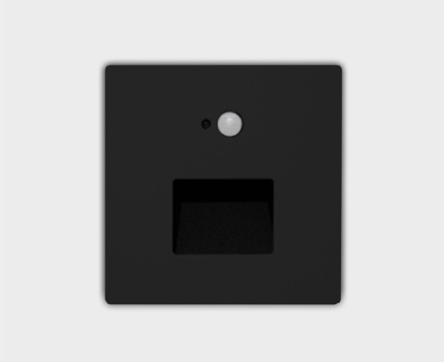 IT015-0304+IT015-0305 black светильник встраиваемый уличный с датчиком движения IT015-0304+IT015-0305 black светильник встраиваемый уличный с датчиком движения