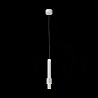 SL1591.503.01 Светильник подвесной ST-Luce Белый, Алюминиевый/Белый LED 1*6W 3000K Подвесные светильники