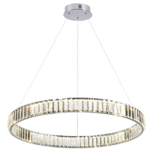 4930/45L L-VISION ODL24 591 хром/прозрачный металл/хрусталь Люстра LED 45W 4000K 5350Лм VEKIA фото 4 4930/45L L-VISION ODL24 591 хром/прозрачный металл/хрусталь Люстра LED 45W 4000K 5350Лм VEKIA фото 4