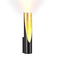 6671/8WL HIGHTECH ODL19 000 металл/черный с золотым фольгированием Настенный светильник LED 8W 3000К WHITNEY (ВМЕСТО 3816/8WL)