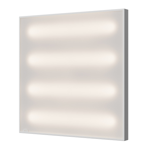 STP-A-1001-O-36-4K-40 Свет-к ДВО ST Luce STANDART IP40 595*595*40мм 36Вт 4200лм 4000К опал(Армстронг Коммерческое освещение фото 2