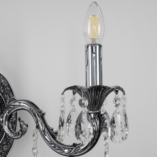 Бра с хрустальными подвесками AL7901B10/2/175 A NB Bohemia Ivele Crystal (Богемия Ивеле Кристалл) фото 5