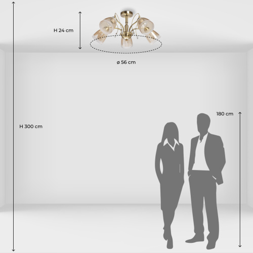 Люстра потолочная De City Блеск 315016105 фото 12