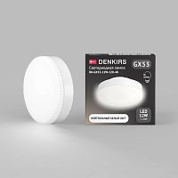 Светодиодная лампа Denkirs GX53 | GX53 DK-GX53-12W-120-4K