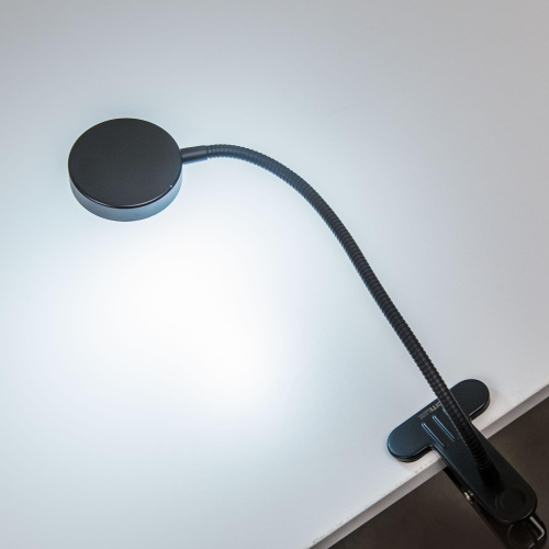 Citilux Ньютон CL803071N LED Лампа на прищепке с диммером Чёрная фото 5 Citilux Ньютон CL803071N LED Лампа на прищепке с диммером Чёрная фото 5