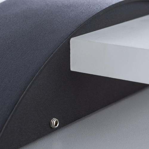 Уличный настенный светодиодный светильник Arte Lamp Croce A1444AP-1BK фото 3