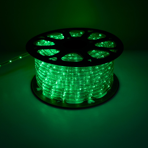 Дюралайт светодиодный Feron LED-R2W 2-х жильный, RGB 1,44Вт/м 24LED/м 50м 230V фото 6